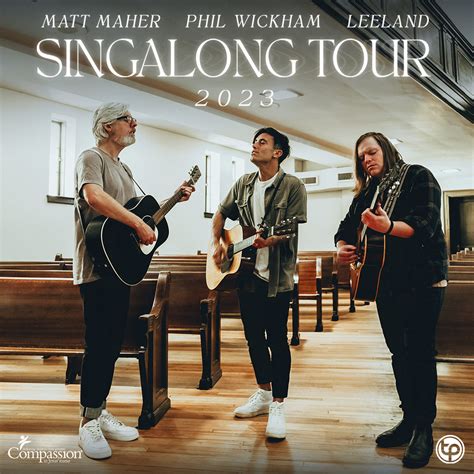 singalong tour 2023 tickets.